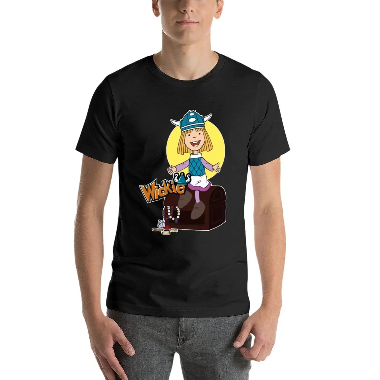 Wickie and the strong men find treasure, series T-Shirt sublime essential t shirt compression shirt men