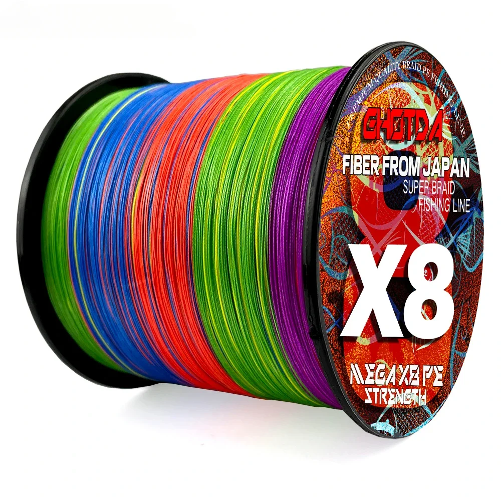 Sedal Multifilamento X8 8 hebras - Trenzado agua salada - imagen 3