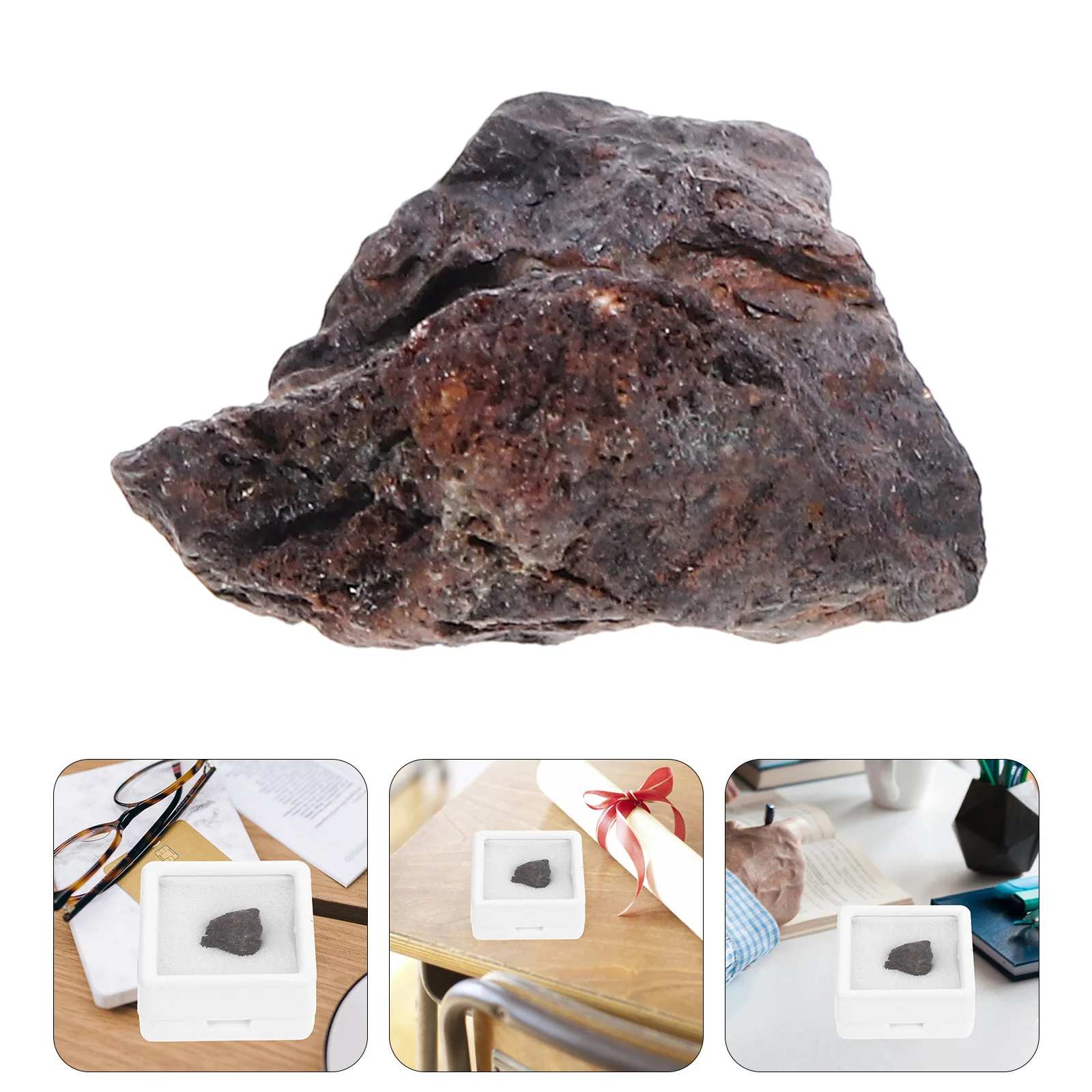 Olive Meteorite Teaching Specimen Space Tool Model Sample Child Adornment
