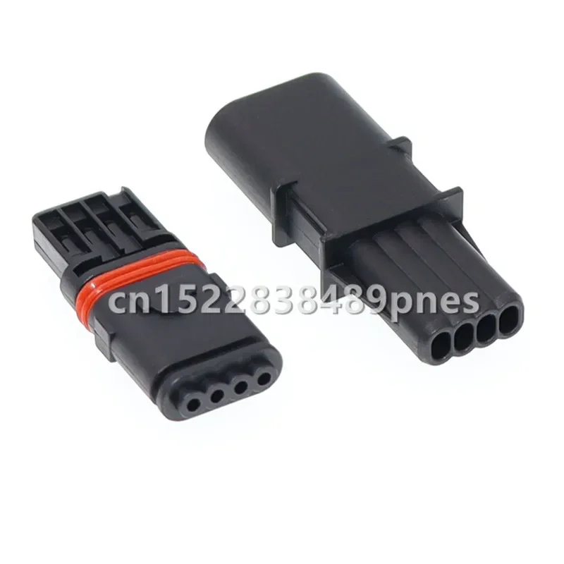 4 Pole Automotive Male Female Wiring Harness Socket Auto Replacement Plug Accessories Car Connector