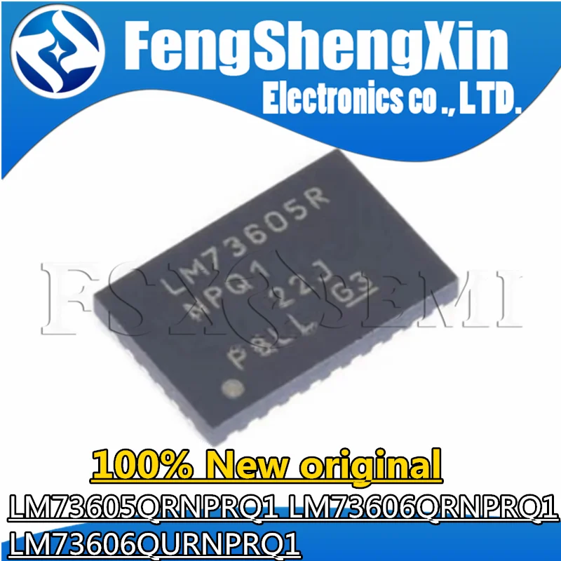 

5pcs New LM73605QRNPRQ1 LM73605 LM73606 LM73606QRNPRQ1 LM73606QURNPRQ1 Synchronous step-down voltage converter QFN