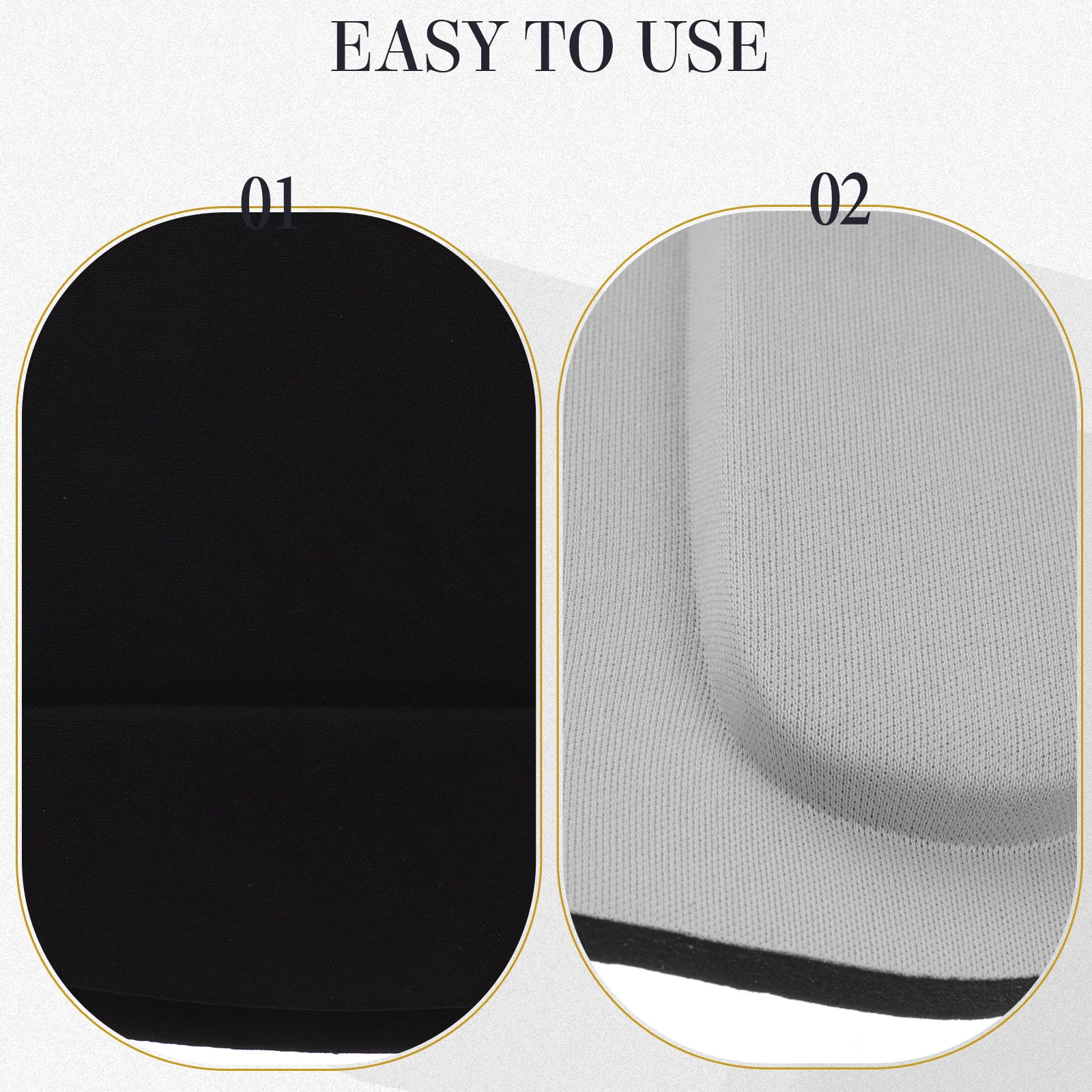 

2Pcs Mouse Pad Wrist Rest Soft Eva Material Long Lasting Durability Easy Operation Mat Mouse Pad Mousepad with Wrist Rest