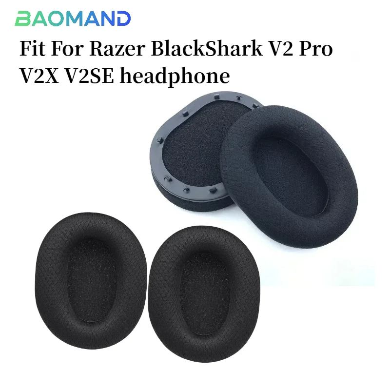 

Replacement foam Ear Pads pillow Cushion Cover for Razer BlackShark V2 Pro V2X V2SE Gaming Headphone Headset EarPads