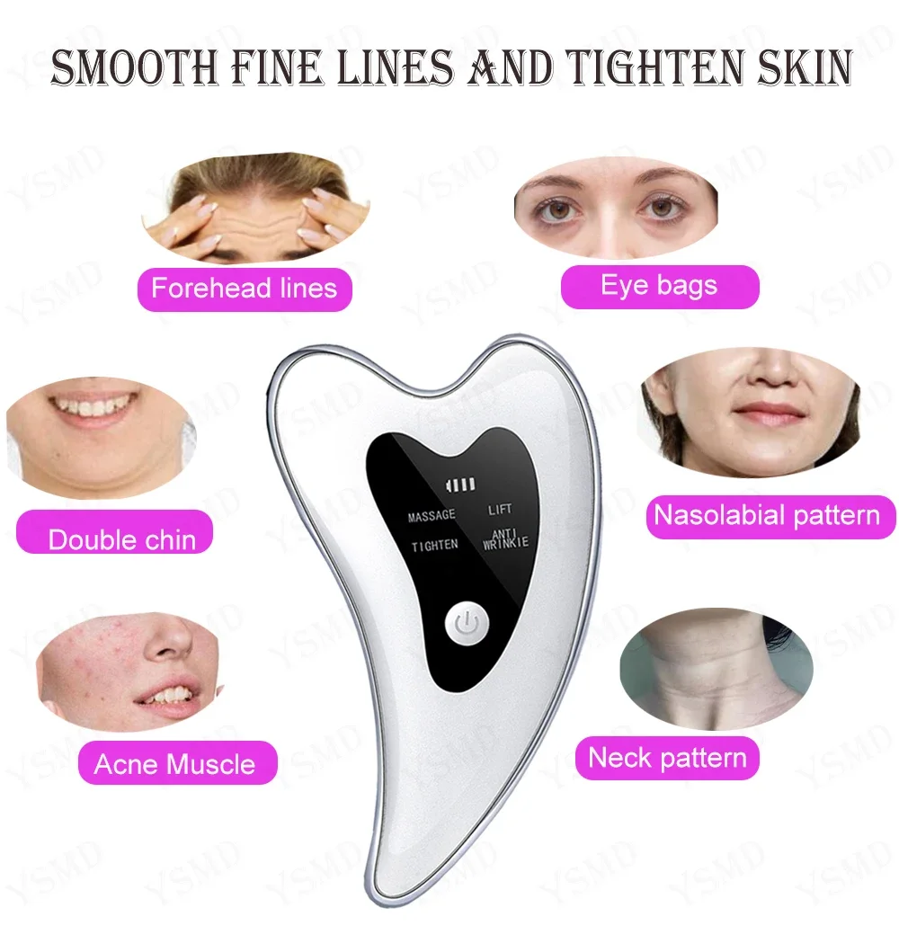 Facial massage skin lifting face compact anti-wrinkle double chin all-purpose face lifting hot compress massage skin care tools