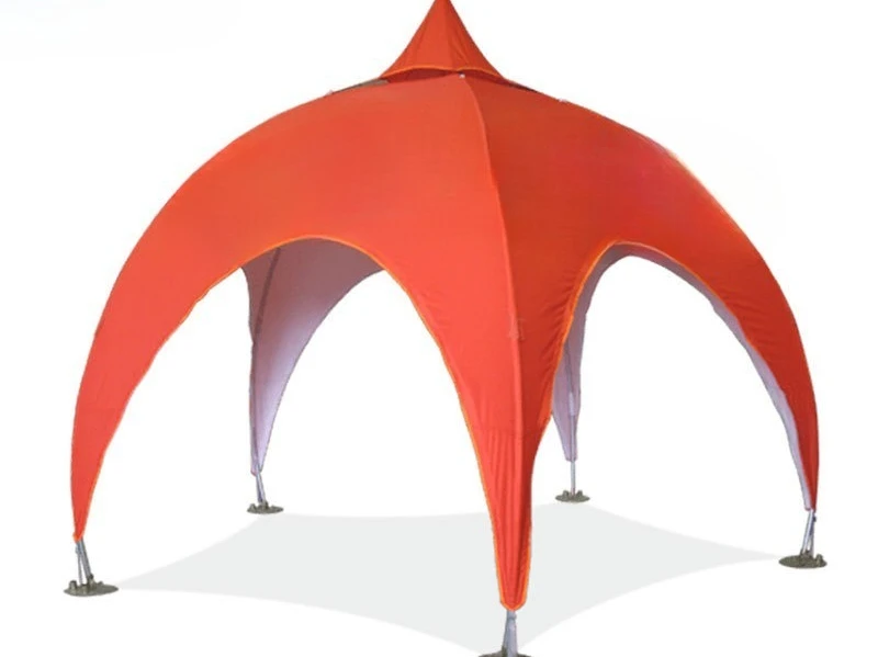 Vaulted tent 4.5x4.5m out-of-home advertising event dome canopy