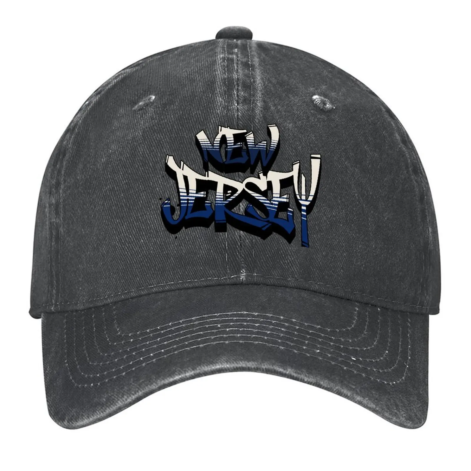 

New Jersey Vibe Baseball Cap Gentleman Hat Golf Hat Man Sunscreen Horse Hat Women's Beach Outlet 2025 Men's