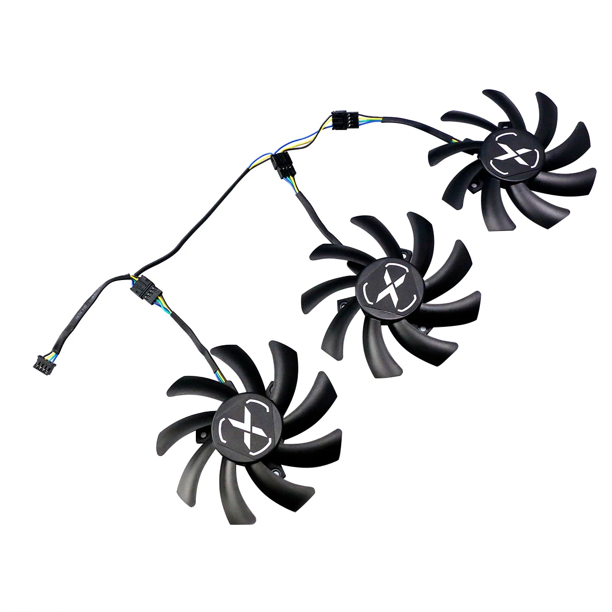 85mm T129215SU 4Pin Cooler Fan Replace For XFX RX 6700xt Speedster SWFT Graphics Card Cooling Fans