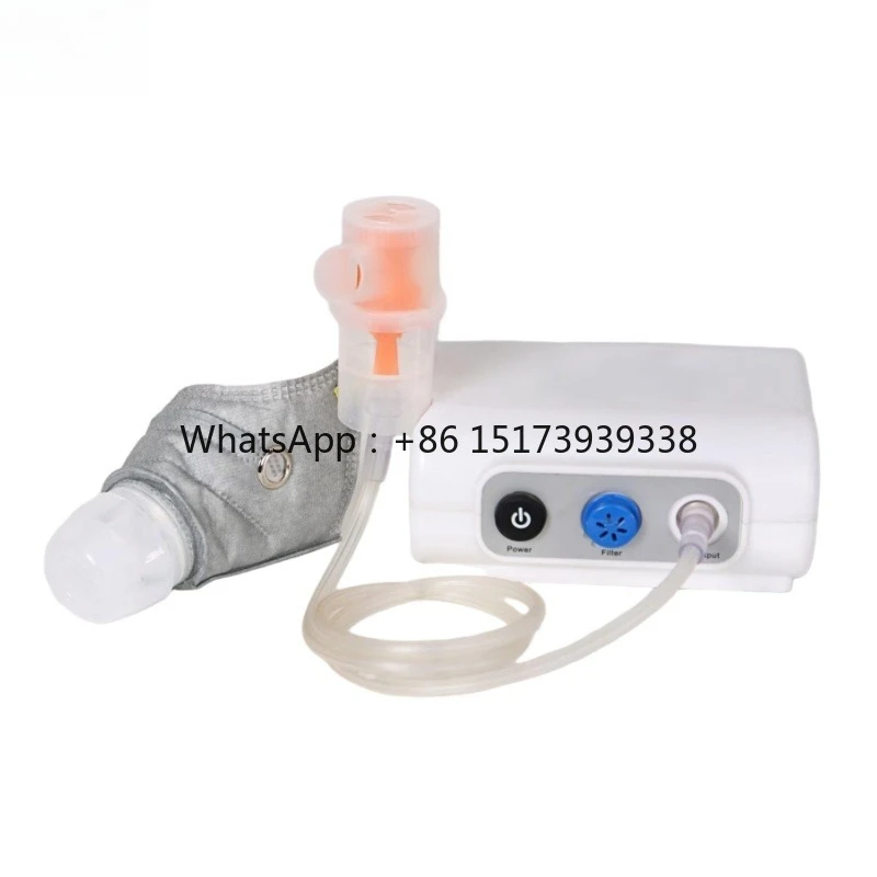 Reusable Pet Nebulization Therapy Mask System Full Kit for Cat & Dog Respiratory Inhalation Treatment