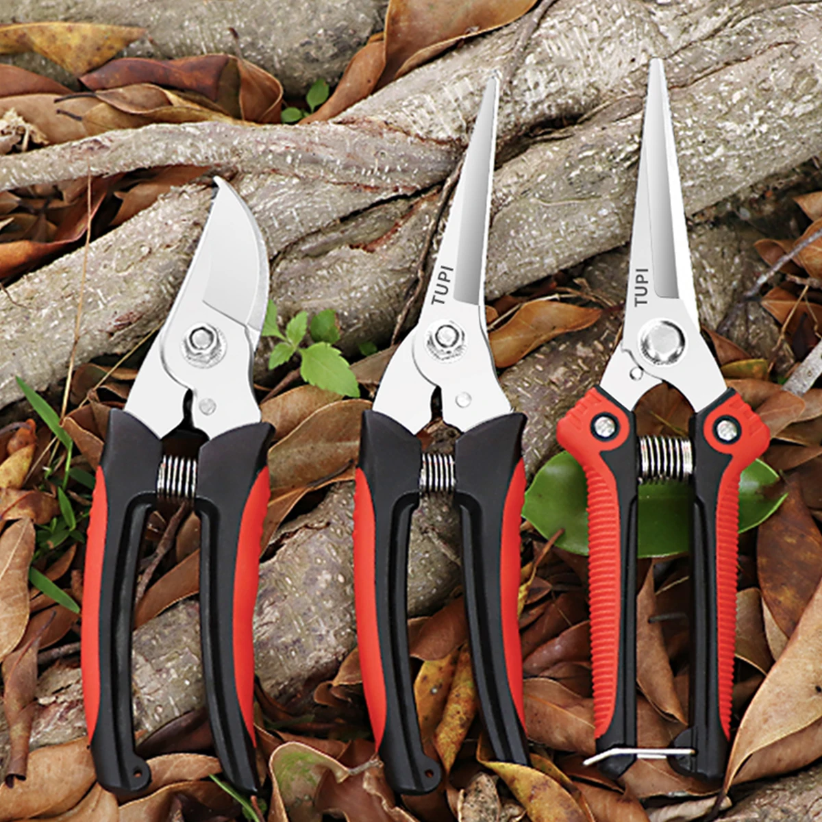 

Commercial-Grade Garden Shears | Rust-Resistant Stainless Steel Branch Cutter, Ergonomic Pruner for Arborists & Home Gardening