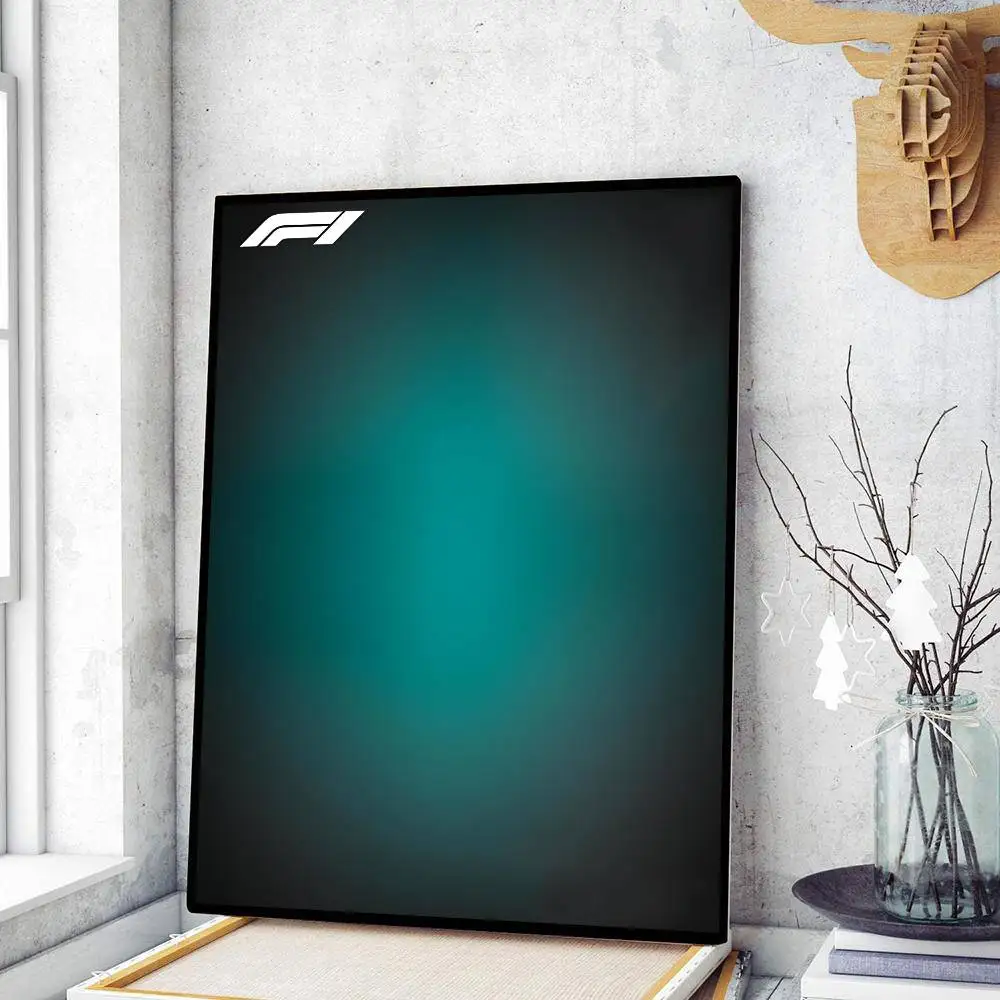 Moderne berühmte Rennwagen-Serie, Farbverlauf, minimalistisches Poster, Kunstdruck, Anime-Stil, Heimdekoration, ideales Geschenk, perfekte Raumdekoration – Detail 10