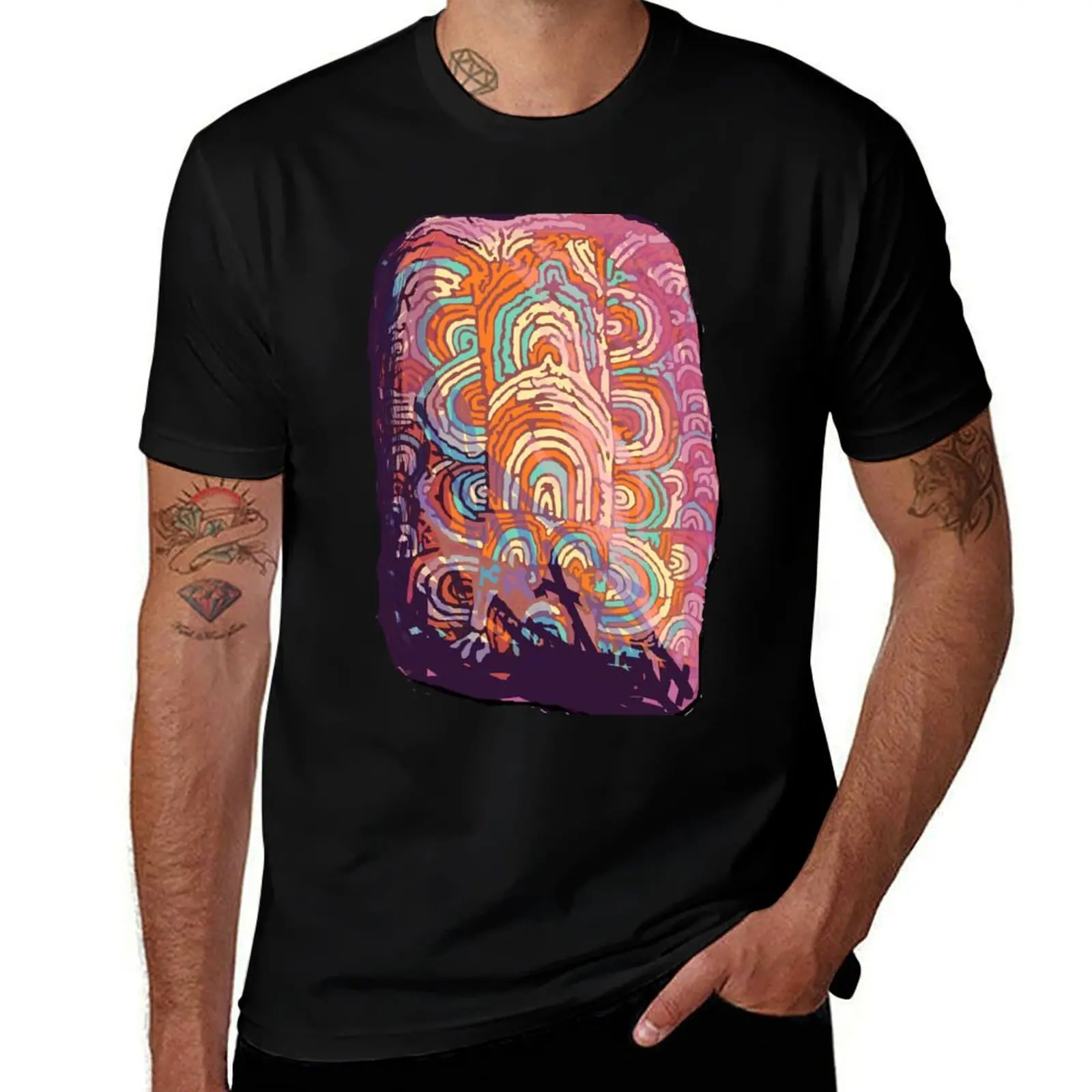 

gavrinis 2 T-Shirt Luxury man blacks hippie clothes t shirts for men