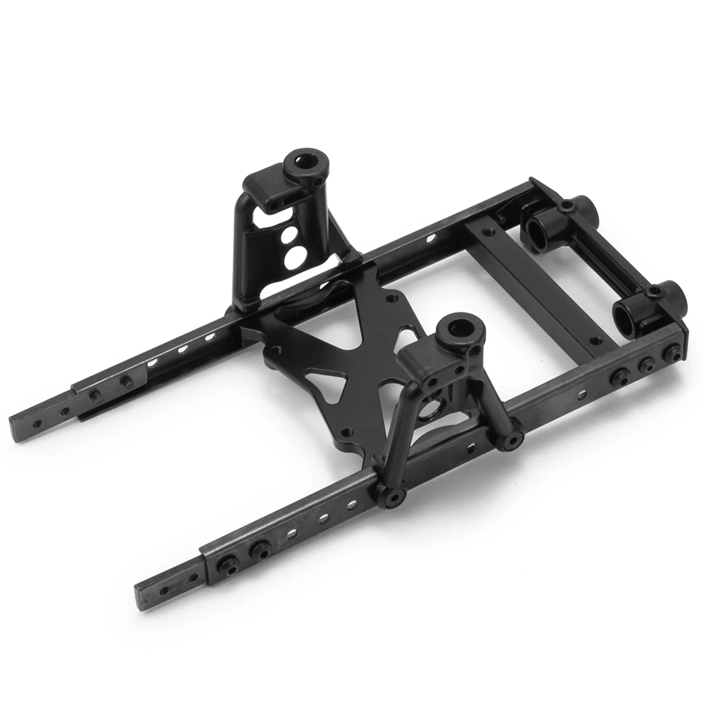 YEAHRUN Metal Body Chassis Brace Beam Mounting Bracket Shock Tower Set for Axial SCX10 1/10 RC Crawler Car 6x6 Modified Parts