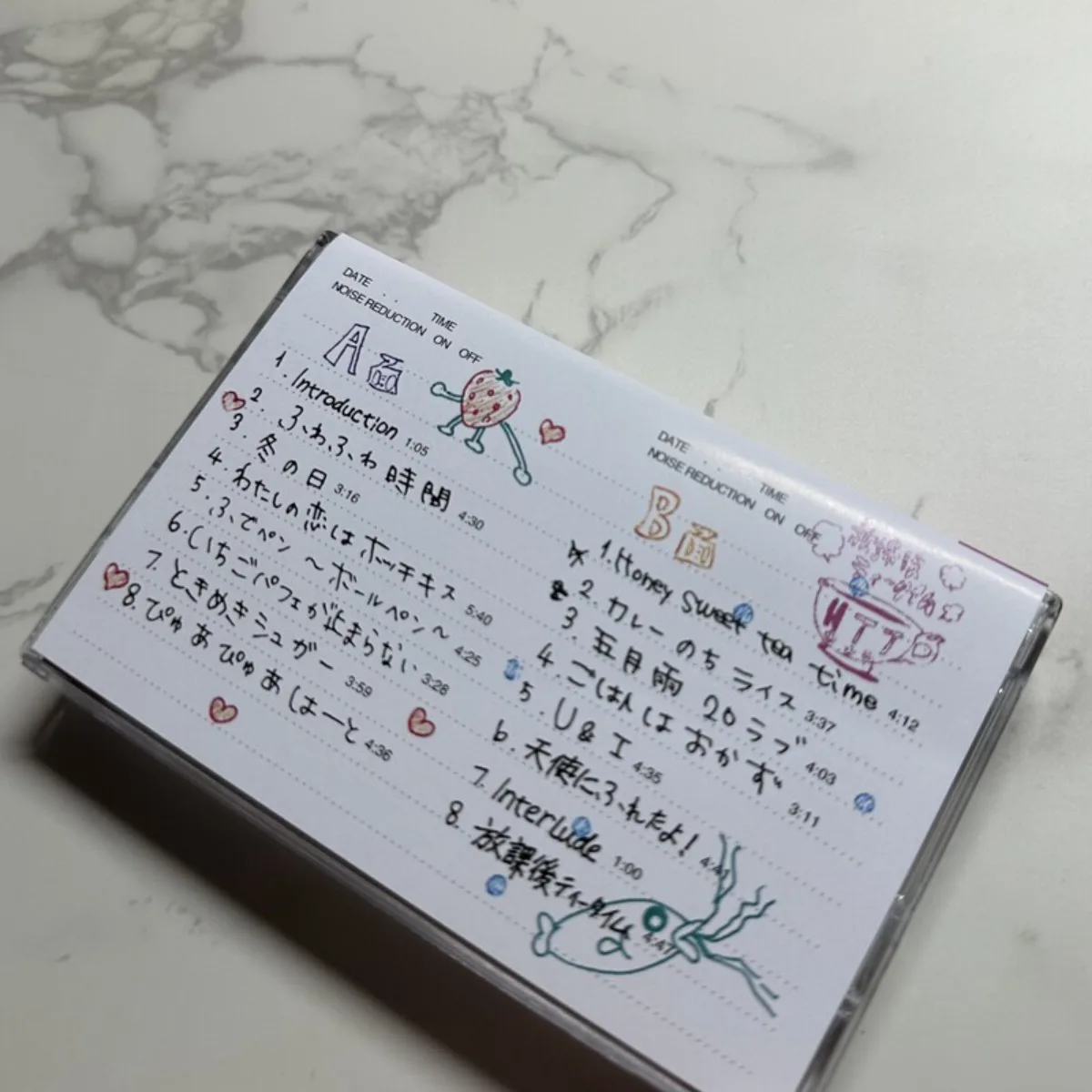 K-ON! Houkago Tea Time II Anime Theme Song Cassette Tape with Lyric Book Classic J-Pop Music Collection for Anime Enthusiasts view 2