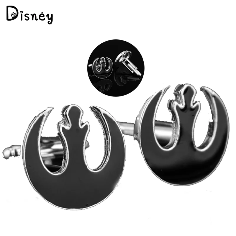 Disney Star Wars Alliance Starbird Logo Cufflink Galen Marek Fashion Men Designer Shirt Cufflinks Jewelry Accessories Gifts