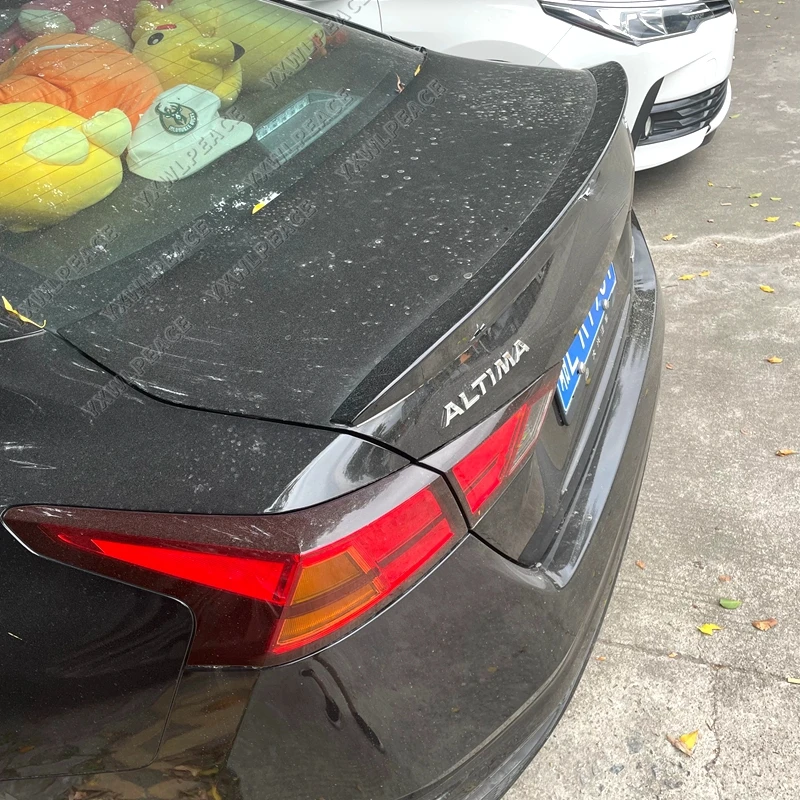 For NEW Nissan Altima Teana 2019 2020 2021 High Quality ABS Plastic Primer Color Rear Trunk Spoiler Wing Car Accessories