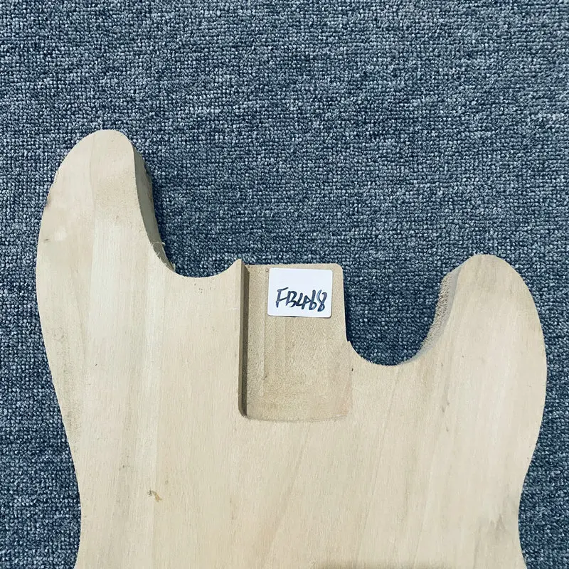 FB468 Precision Bass Semi Finishing Electric Bass Body in Solid Basswood for 4 or 5 String Bass Guitar DIY