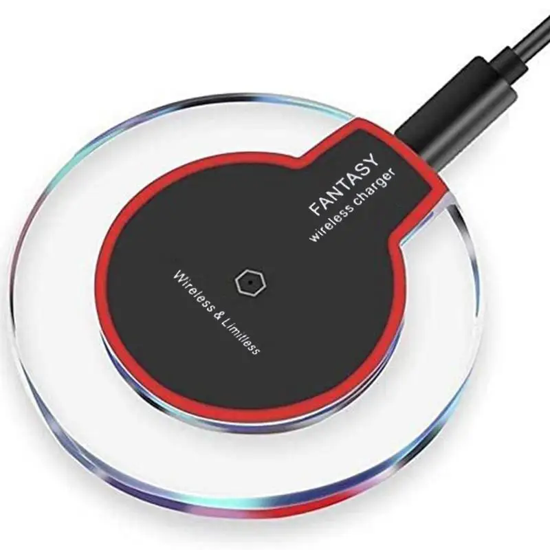 Cell Phone Wireless Charger Crystal Fast Charging Charger Station Hard Acrylic Compact Magnetic Charger For Stable Performance