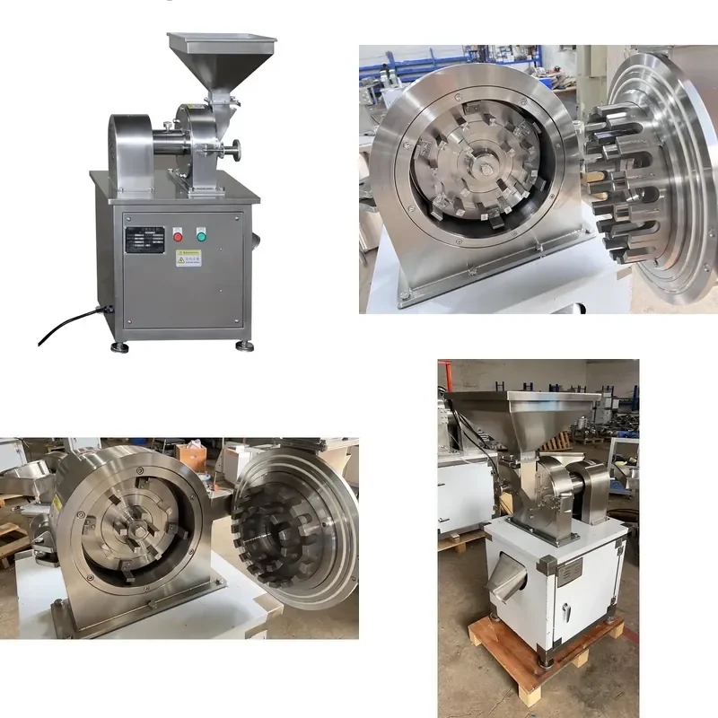 Hot Selling Stainless Steel Spice Grinder Grain Crusher Small Electric Mill for Kitchen Herb Coffee Bean Pepper Nut Grinding