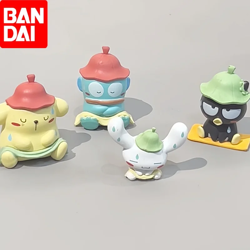 

Новый Bandai оригинальный Gashapon Sanrio украшение для сауны милый мини-пудинг собака Cinnamoroll рыба-клоун крутая фигурка пингвина