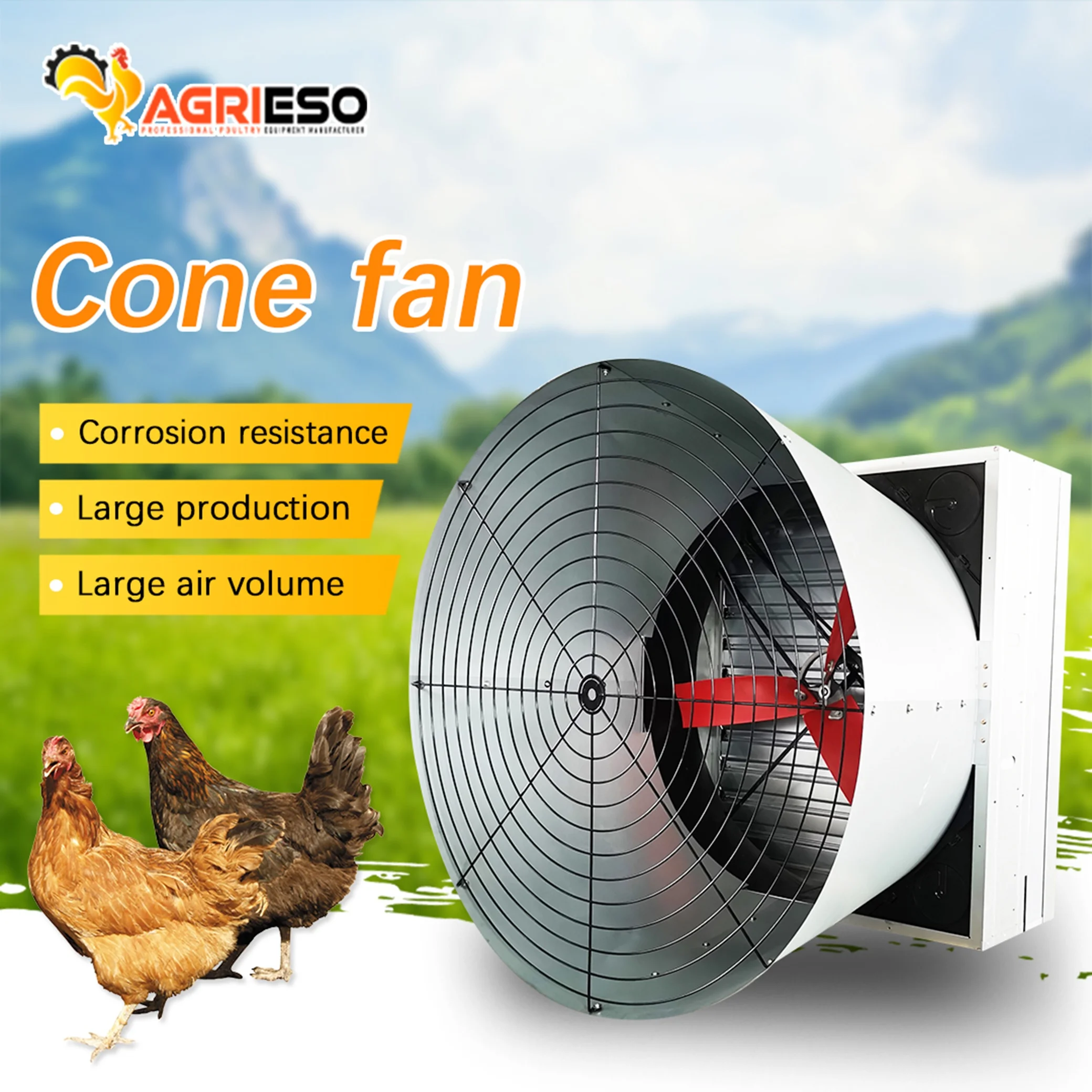 مصنع التعدين الصناعي الدفيئة الدجاج مزرعة الدواجن سعر مروحة العادم التهوية