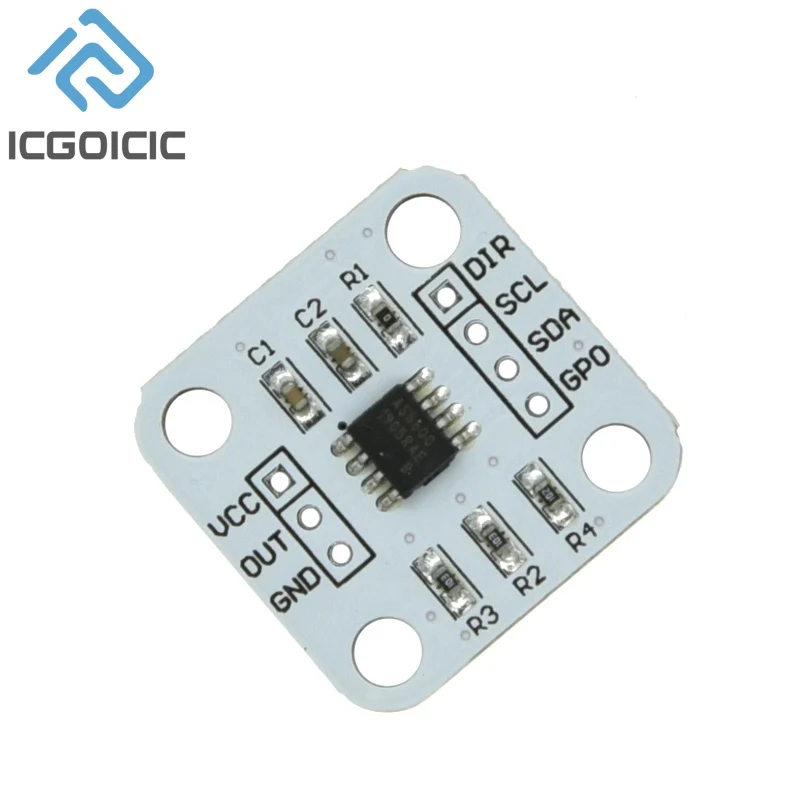 AS5600 Magnetic Encoder Magnetic Induction Angle Measurement Sensor Module 12bit High Precision