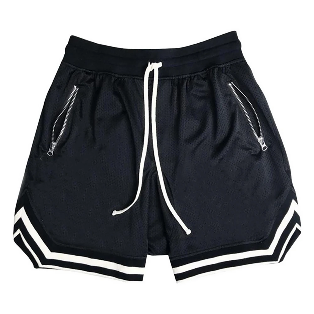 Men\'s Summer Jogging Sports Suit Breathable Outdoor Sports Fitness Suit Round Neck Loose Short Sleeved Shorts Two Piece Set