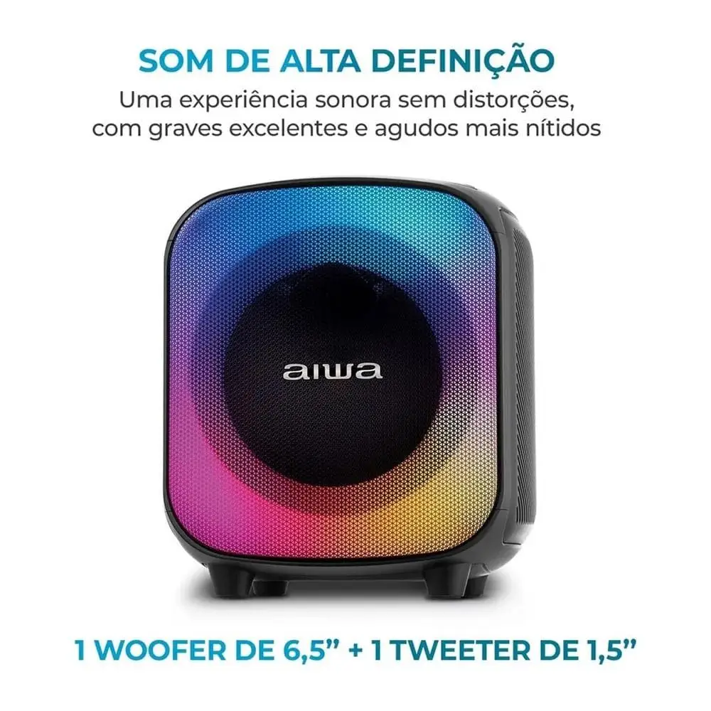 Aiwa Party Box صندوق الصوت المضخم AWS-PB-07 100W