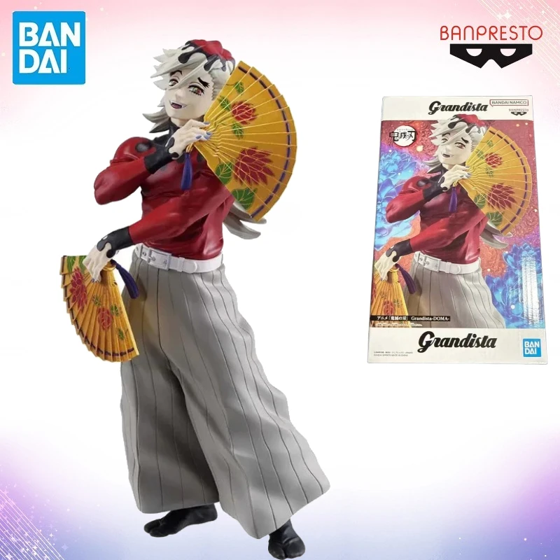En Stock Demon Slayer Grandista DOMA figura de Anime BANPRESTO colecciones genuinas modelo juguete figura de acción regalos para niños WB