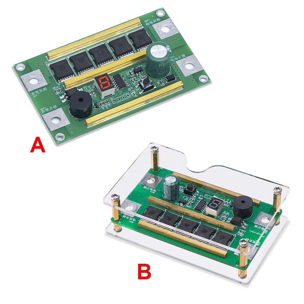 Battery Energy Storage Spot Welder Pen PCB Connecting Cable DIY Set Portable Welding Tools Accessories  Without Shell