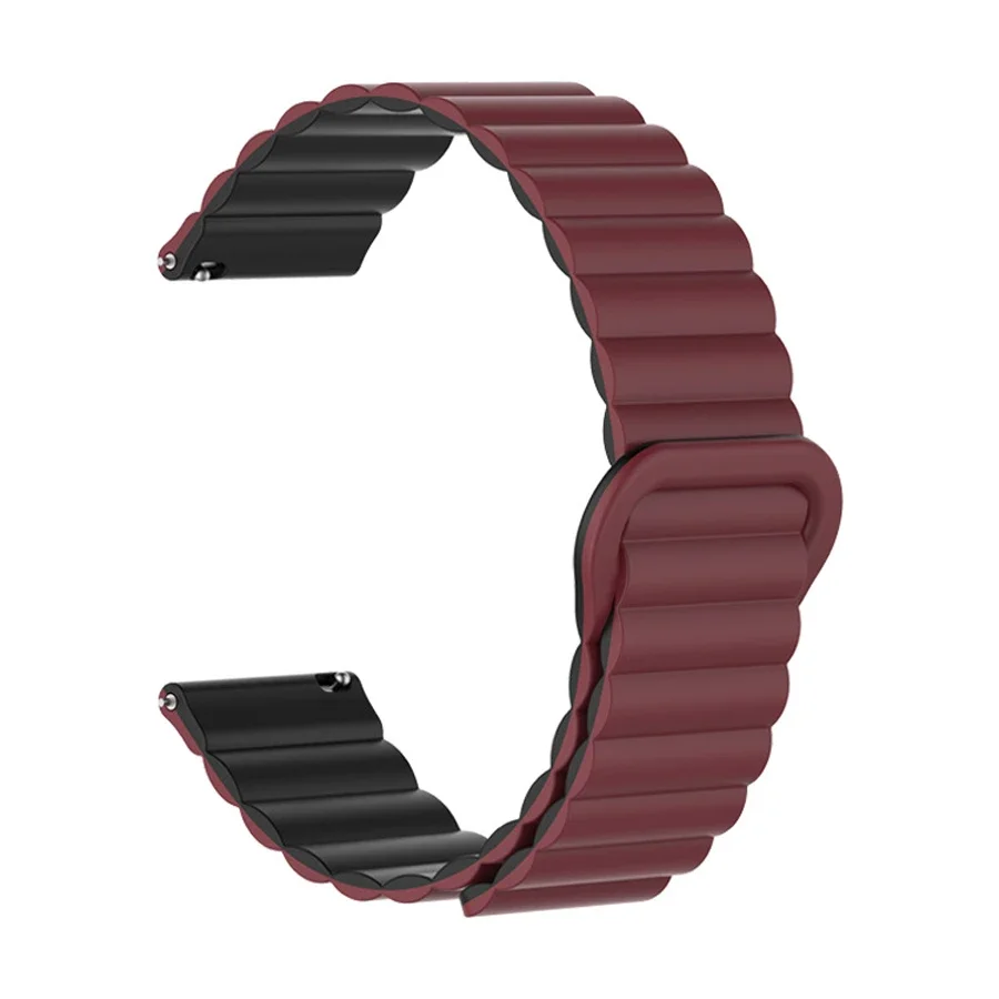 Silicone Magnetic Strap For Xiaomi Watch S4 sport Wristband Bracelet For Mi Watch S4/S3/S1 Active/S2 42 46mm Smart Watch Band