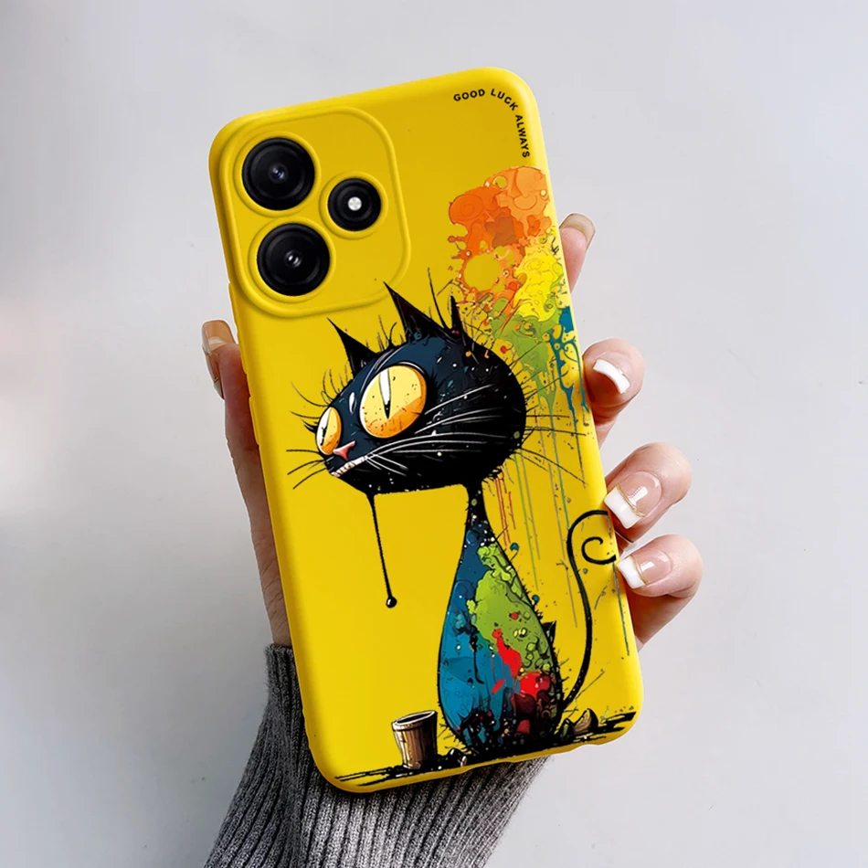 For Xiaomi Redmi 12 5G Case Redmi12 5G Cute Bear Cartoon Frog Soft Phone Cover for Redmi 12 5G Silicone Fundas 6.79\'\' TPU Coque