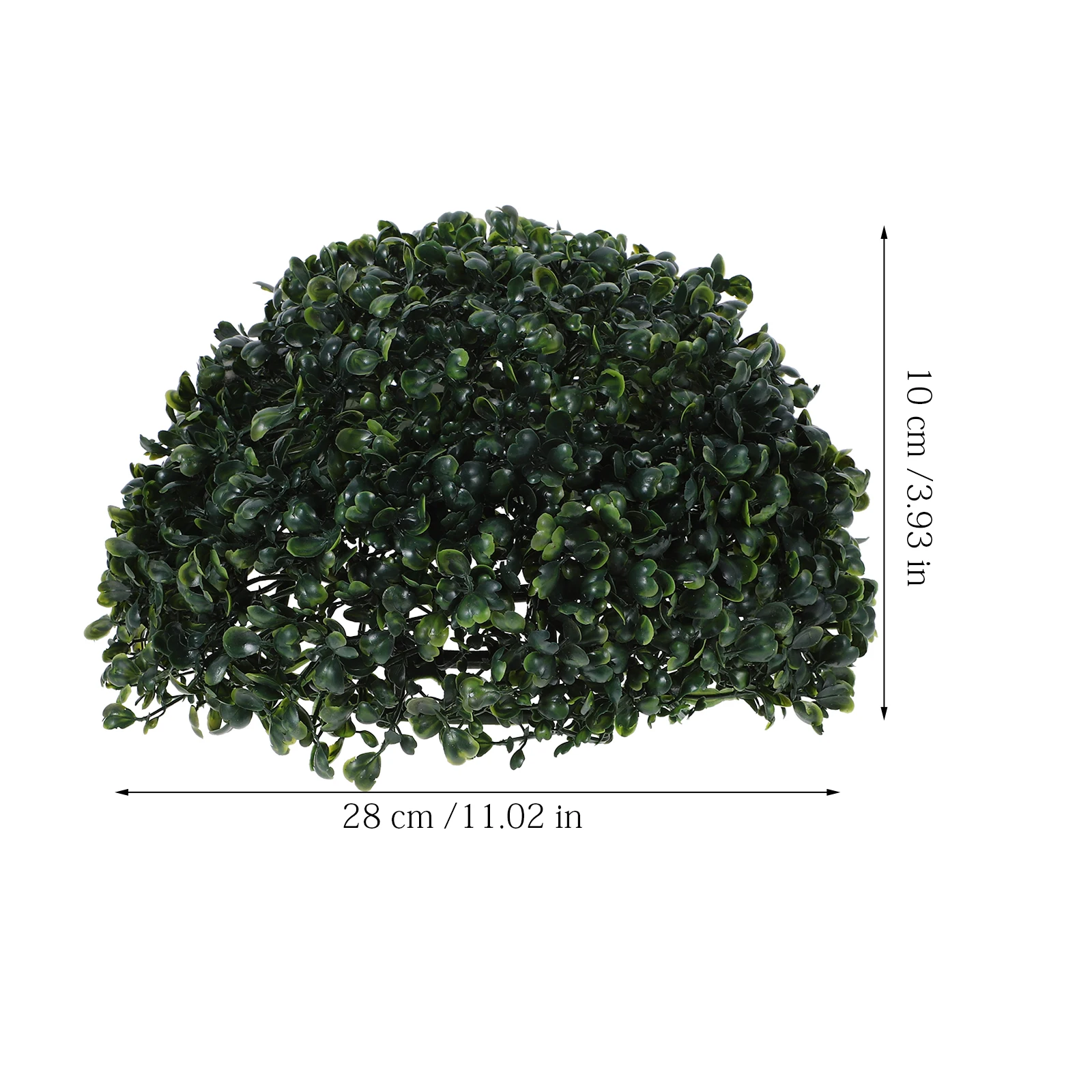 Grass Ball Decoration 28cm Green Artificial Plant Balls Plastic Home Restaurant Decor Simulation Boxwood Topiary Hanging