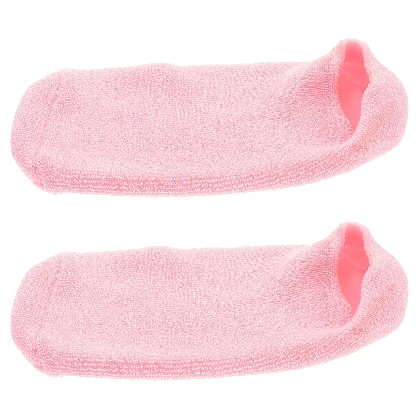 1Pairs Silicone Moisture Socks for Feet Hydrating Cracked Heel Repair Softening Foot Care Gel Dot Non Slip Cotton Yarn Foot Spa view 5