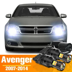 2pcs Dual Mode LED Turn Signal+Parking Light Accessories For Dodge Avenger 2007-2014 2008 2009 2010 2011 2012 2013