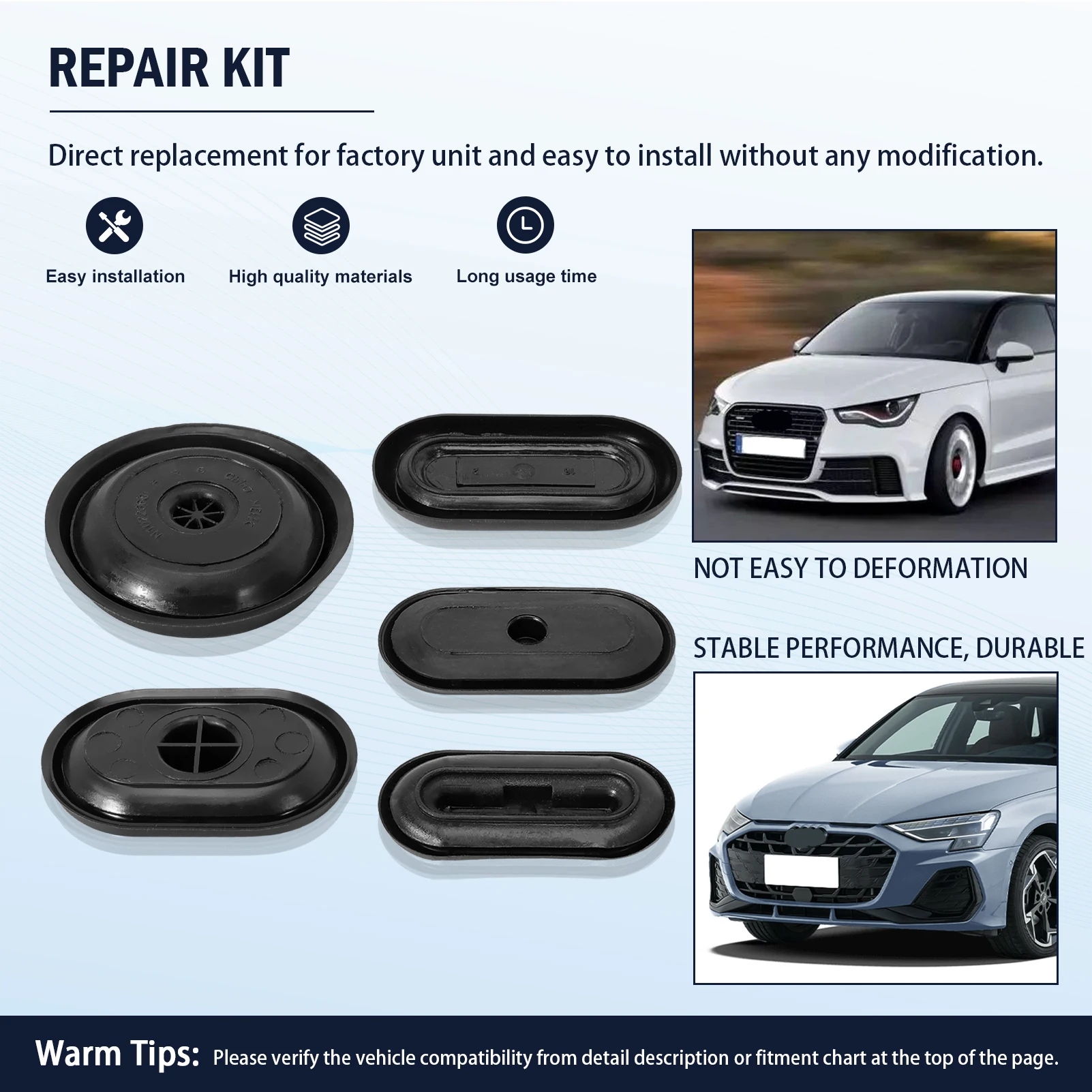 

Заглушка нижней части корпуса, втулка крышки плавильной крышки 1K0899185 1K0803583A для Passat Golf Polo Sharan Tiguan Touran T6 T5 T4