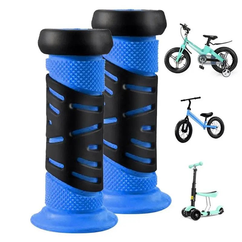 

Cycle Handle Grips Rubber Cycle Grips For Kids Non-Slip Cycles Handles Soft Cycling Grips Rubber Hand Grips For Folding Cycles