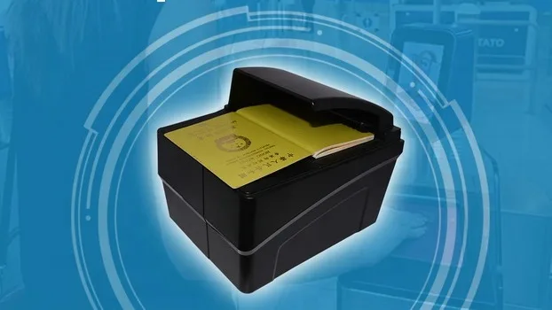 ISO14443 RFID 1D/2D Barcode Reading MRZ OCR Window Passport Reader For Security Access Control PPR-100