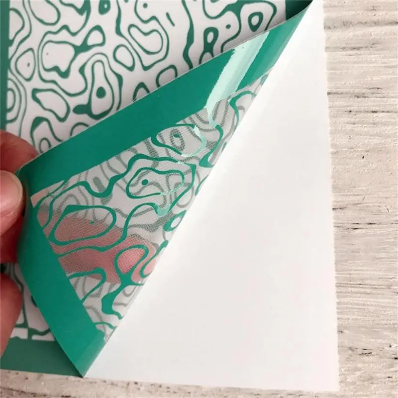 Trayas impresión silscreen geométrica pantalla seda HX6D seda para imprimir en papel arcilla