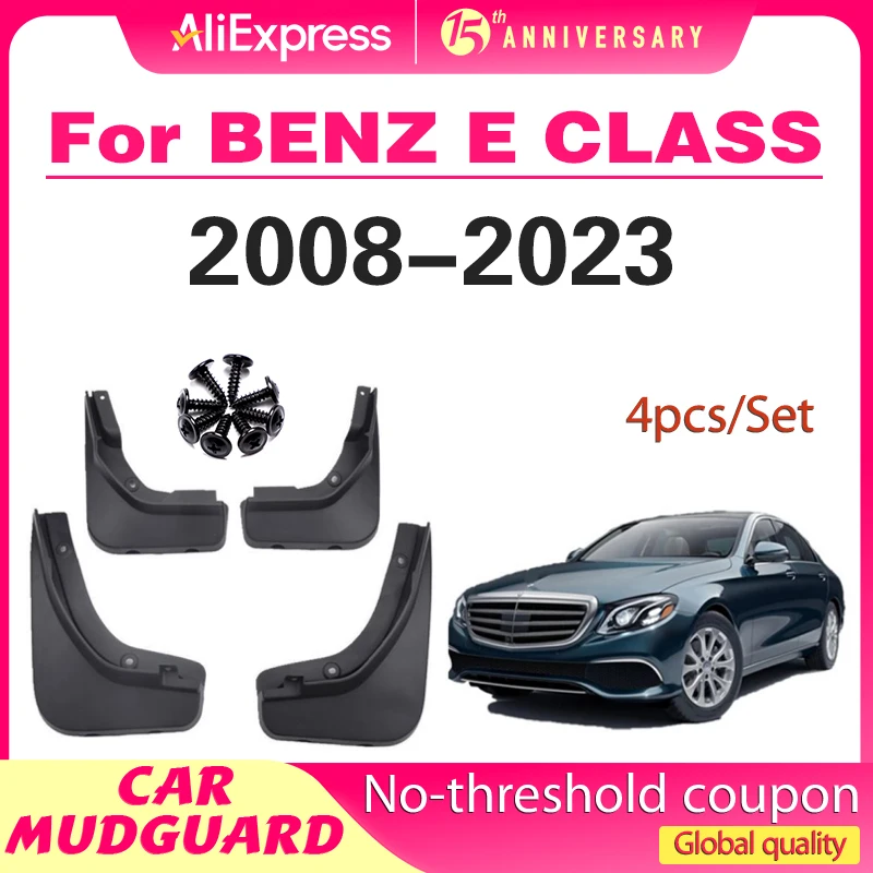 

Mudflaps FOR Mercedes Benz E class W212 W213 MUDGUARD SPLASH Mud Flap Guard Fender Mudguards car accessories auto styline 4pcs