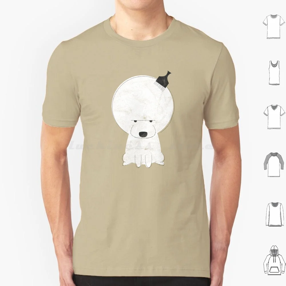 Camiseta Afro para cachorros con peine, camiseta fresca de algodón 6xl, perro Afro, amante de los perros, Hip Hop, Hipster, Maltipoo, caca, mascota, caniche, cachorro