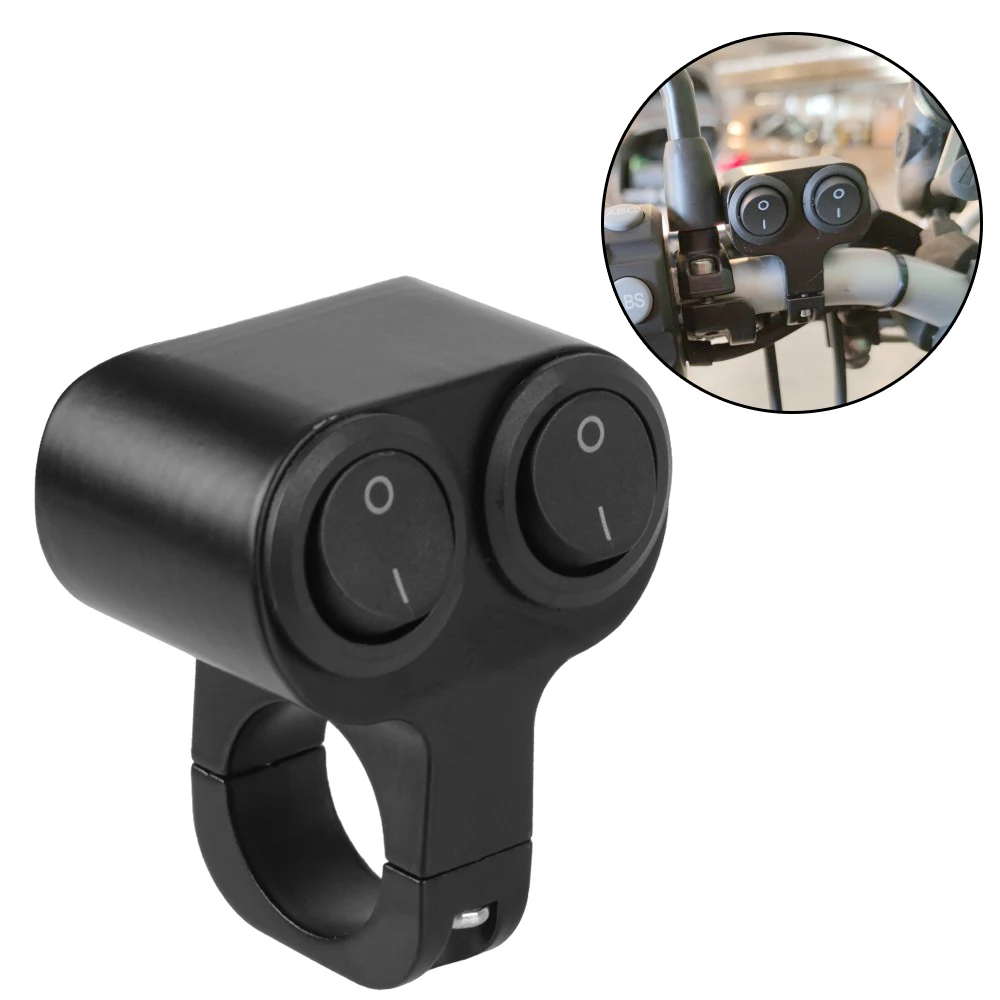 

12V Motorcycle Switch Spotlights Turn Signal Lights Buttons Speaker Headlight Control Waterproof Motorbike Accessories Universal