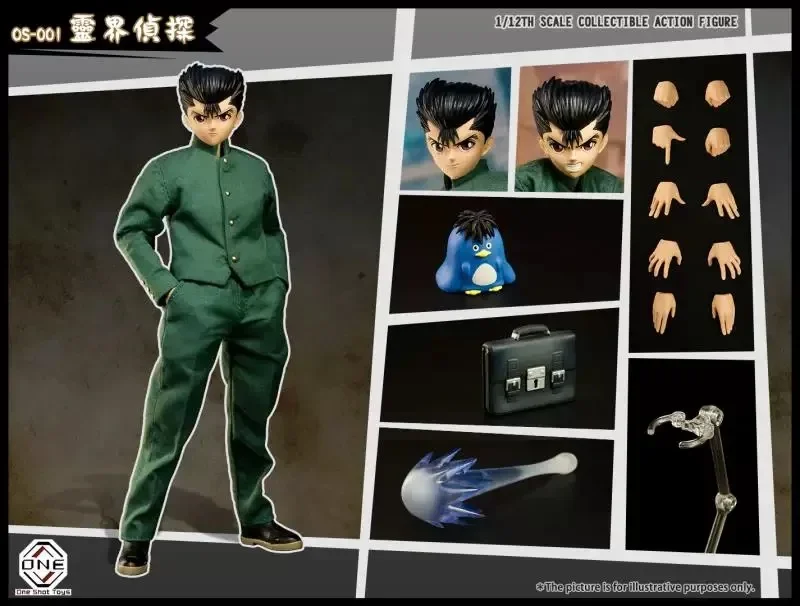 

В наличии Модель одной иглы 1/12 Белая книга Youyou Супер подвижная кукла Модель игрушки 6-дюймовая модель сцены Уrai Yousuke