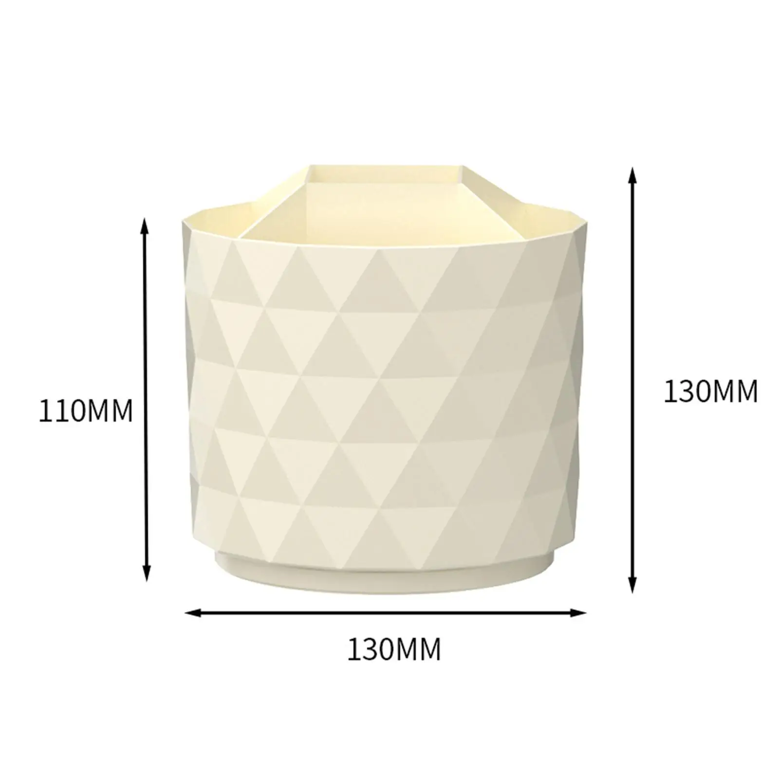 子供用デスクトップオーガナイザー、360 ° 回転ペンホルダー、子供用収納、頑丈、5x5インチ