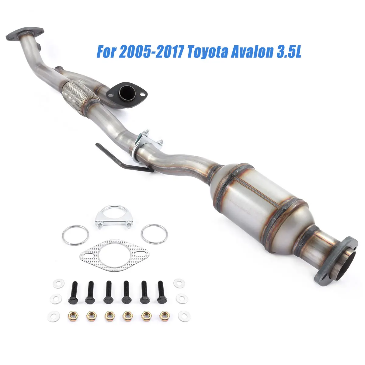 Catalytic converter for 2005-2017 Toyota Avalon 3.5L with Flex Y pipe