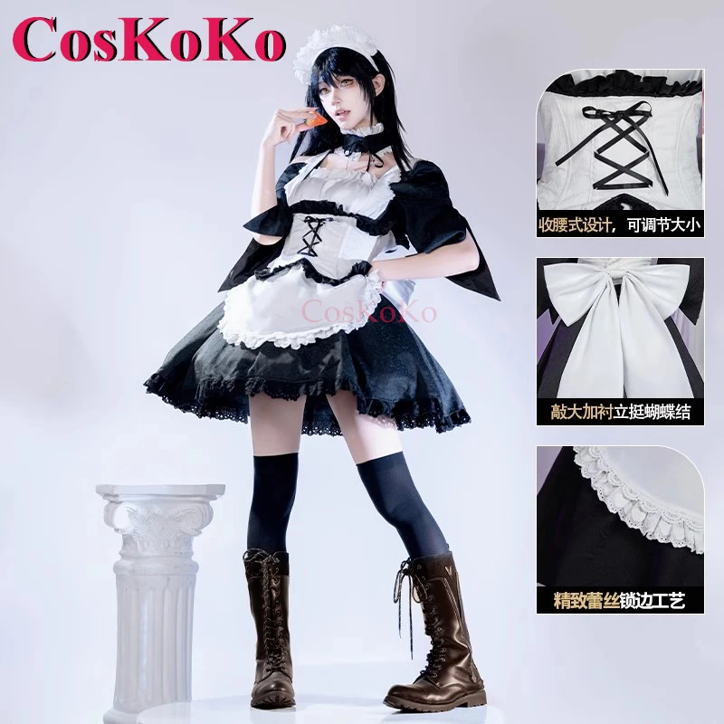 CosKoKo Ayuzawa Misaki Cosplay Anime The President Is The Maid Costume Sweet Maid Dress Halloween Party Role Play Clothing S-XL