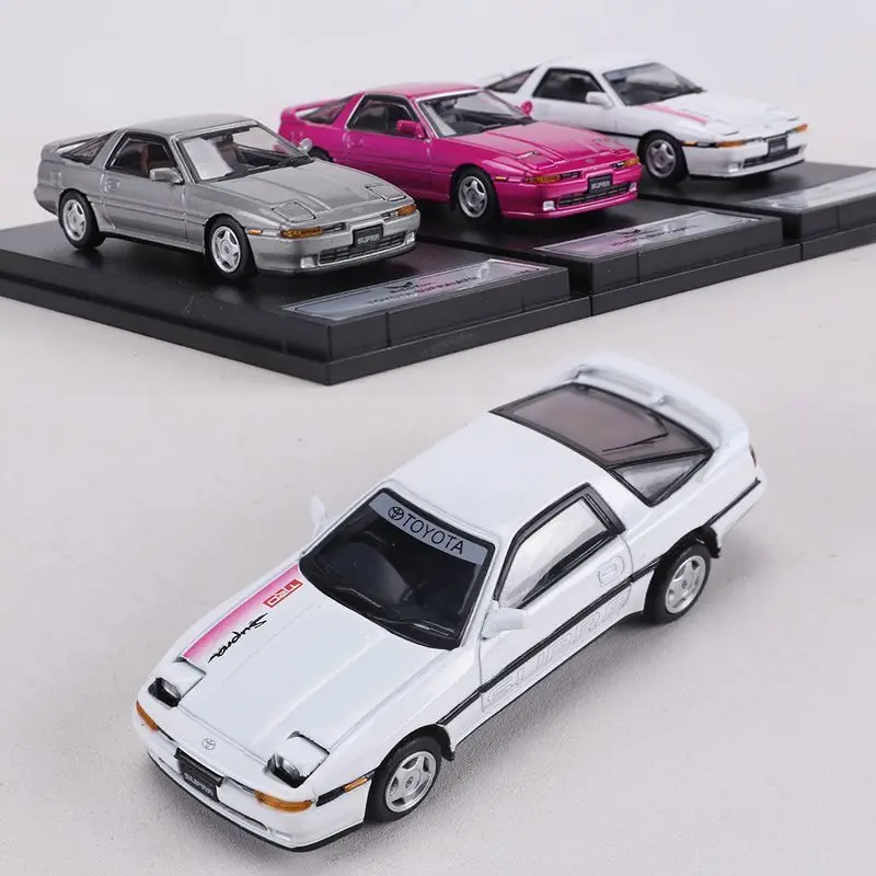 [In Stock] DCT 1:64 1988 Toyota Supra A70 die-cast alloy replica car model, ideal for holiday gifts, collection decoration items