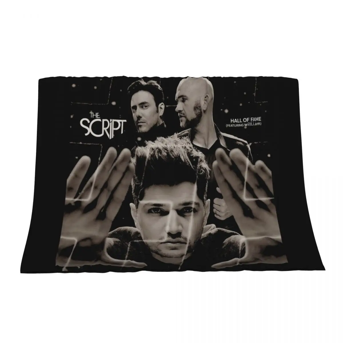 

The Script hall of fame Throw Blanket Winter beds Plush Travel Blankets