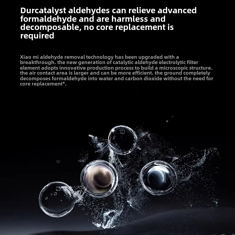 องค์ประกอบตัวกรองเครื่องฟอกอากาศดั้งเดิมของ Xiaomi Mijia ในครัวเรือนนอกเหนือจากฟอร์มาลดีไฮด์ กําจัดฝุ่น และการทําให้กลิ่น