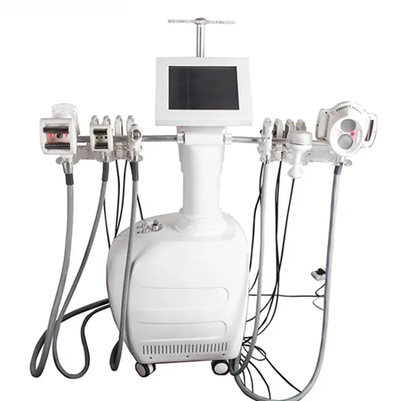 Máquina masajeadora de GLP 7 en 1 Vela V10 en forma, contorno corporal, reducción de celulitis, crioterapia, cavitación, rodillo de vacío adelgazante