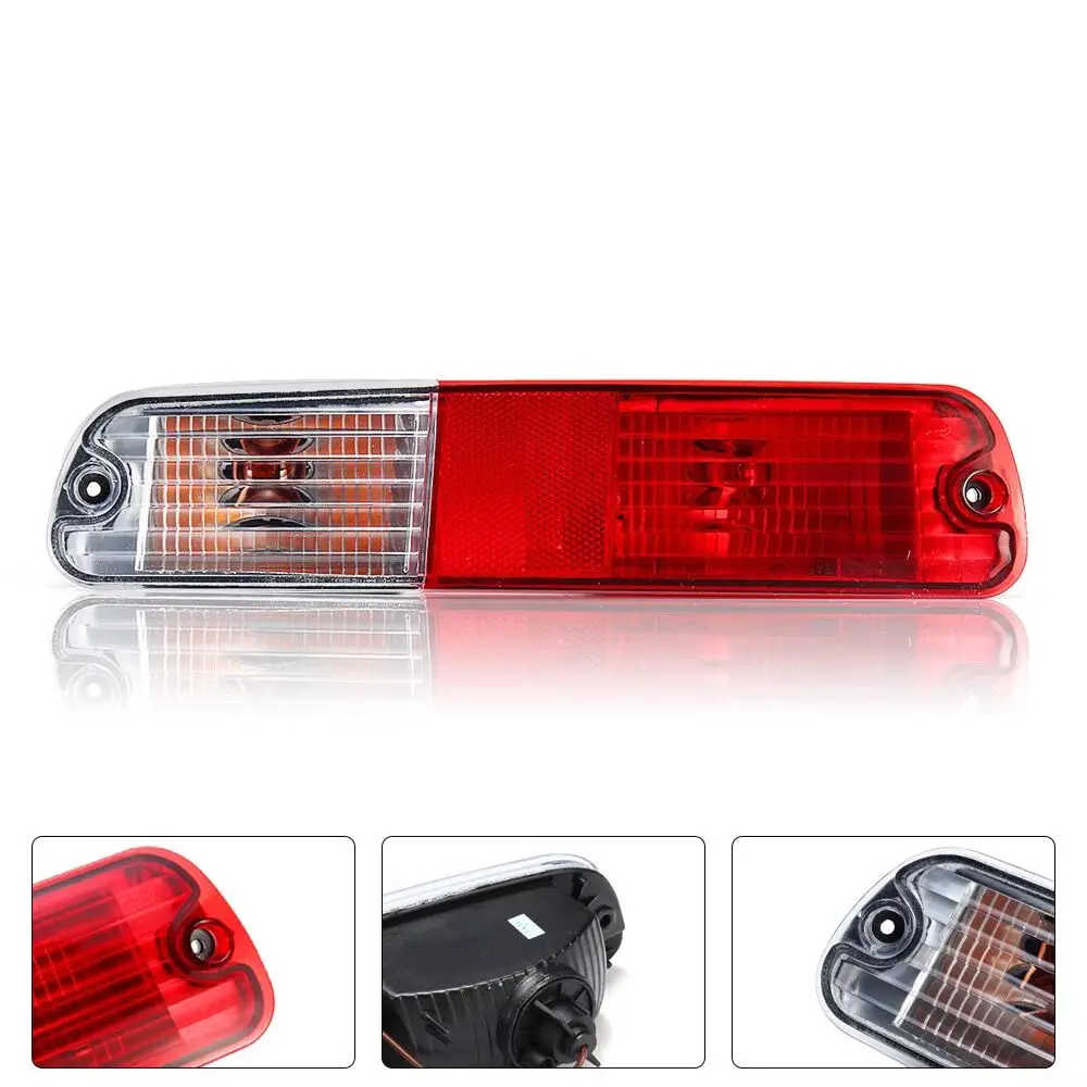 

Auto parts Rear Bumper Light Tail Light Reflector Signal Lamp For Mitsubishi Pajero Montero V73 V75 V77 2003 - 2007 With Bulb